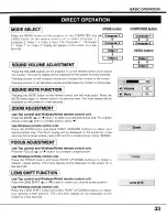 Preview for 33 page of Sanyo PLC-XF10NZ User Manual