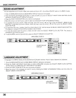 Preview for 36 page of Sanyo PLC-XF10NZ User Manual