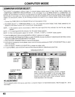 Preview for 40 page of Sanyo PLC-XF10NZ User Manual