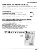 Preview for 51 page of Sanyo PLC-XF10NZ User Manual