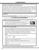 Предварительный просмотр 4 страницы Sanyo PLC-XF31 Owner'S Manual