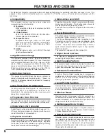 Предварительный просмотр 6 страницы Sanyo PLC-XF31 Owner'S Manual