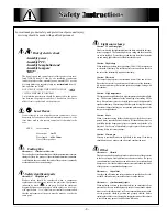 Preview for 3 page of Sanyo PLC-XF31 Service Manual