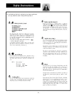 Preview for 3 page of Sanyo PLC-XF35 Service Manual