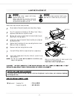 Preview for 8 page of Sanyo PLC-XF40 Service Manual