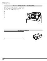 Preview for 10 page of Sanyo PLC-XF41 Owner'S Manual