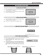 Preview for 23 page of Sanyo PLC-XF41 Owner'S Manual