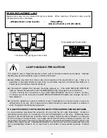 Preview for 8 page of Sanyo PLC-XF41 Service Manual