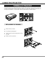 Preview for 12 page of Sanyo PLC-XF46E Owner'S Manual