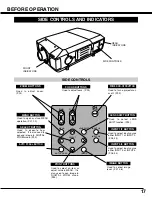 Preview for 17 page of Sanyo PLC-XF46E Owner'S Manual