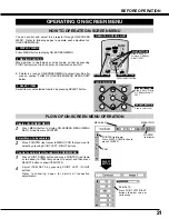 Preview for 21 page of Sanyo PLC-XF46E Owner'S Manual