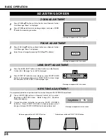 Preview for 24 page of Sanyo PLC-XF46E Owner'S Manual