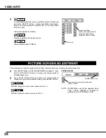 Preview for 38 page of Sanyo PLC-XF46E Owner'S Manual