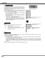 Preview for 40 page of Sanyo PLC-XF46E Owner'S Manual