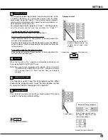 Preview for 41 page of Sanyo PLC-XF46E Owner'S Manual