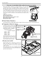 Preview for 6 page of Sanyo PLC-XF46E Service Manual