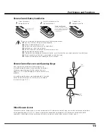 Preview for 15 page of Sanyo PLC-XF47 Owner'S Manual