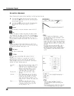 Preview for 38 page of Sanyo PLC-XF47 Owner'S Manual