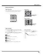 Preview for 41 page of Sanyo PLC-XF47 Owner'S Manual