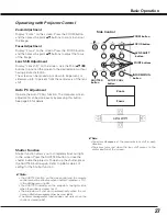 Предварительный просмотр 27 страницы Sanyo PLC-XF70 Owner'S Manual