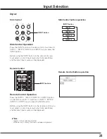 Предварительный просмотр 31 страницы Sanyo PLC-XF70 Owner'S Manual