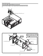 Предварительный просмотр 42 страницы Sanyo PLC-XF70 Service Manual