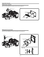 Предварительный просмотр 44 страницы Sanyo PLC-XF70 Service Manual