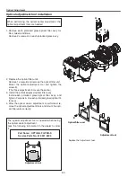 Предварительный просмотр 52 страницы Sanyo PLC-XF70 Service Manual