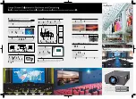 Preview for 2 page of Sanyo PLC-XF70 Specifications