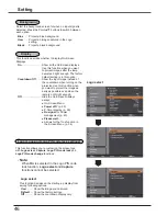 Preview for 46 page of Sanyo PLC-XK2200 Owner'S Manual