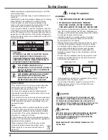 Preview for 4 page of Sanyo PLC-XK3010 Owner'S Manual