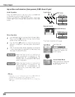 Preview for 36 page of Sanyo PLC-XL40 Owner'S Manual