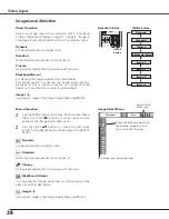 Предварительный просмотр 38 страницы Sanyo PLC-XL40 Owner'S Manual