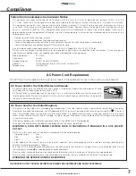 Preview for 7 page of Sanyo PLC-XL45 Owner'S Manual