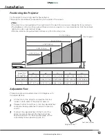 Preview for 13 page of Sanyo PLC-XL45 Owner'S Manual