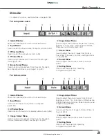 Preview for 21 page of Sanyo PLC-XL45 Owner'S Manual