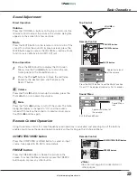 Preview for 23 page of Sanyo PLC-XL45 Owner'S Manual