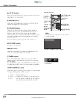 Preview for 24 page of Sanyo PLC-XL45 Owner'S Manual