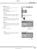 Preview for 29 page of Sanyo PLC-XL45 Owner'S Manual