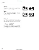 Preview for 44 page of Sanyo PLC-XL45 Owner'S Manual