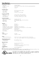 Preview for 4 page of Sanyo PLC-XL45 Service Manual