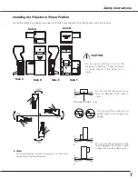 Preview for 7 page of Sanyo PLC-XL50 Owner'S Manual