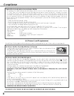 Preview for 8 page of Sanyo PLC-XL50 Owner'S Manual