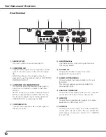 Preview for 10 page of Sanyo PLC-XL50 Owner'S Manual