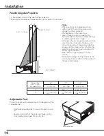 Preview for 14 page of Sanyo PLC-XL50 Owner'S Manual