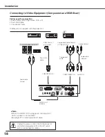 Preview for 18 page of Sanyo PLC-XL50 Owner'S Manual