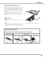 Preview for 19 page of Sanyo PLC-XL50 Owner'S Manual