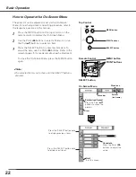 Preview for 22 page of Sanyo PLC-XL50 Owner'S Manual