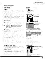 Preview for 25 page of Sanyo PLC-XL50 Owner'S Manual