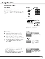 Preview for 27 page of Sanyo PLC-XL50 Owner'S Manual